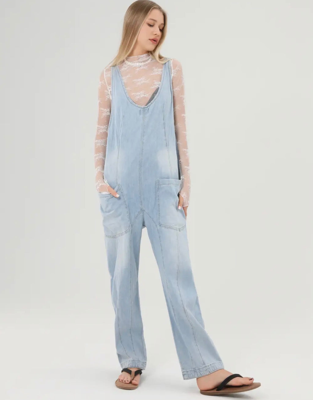 Denim Jumpsuit