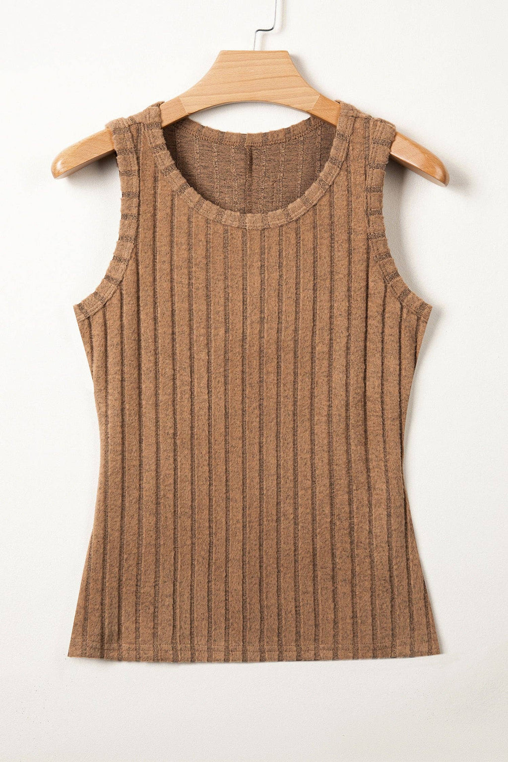 Slim Ribbed Mineral Wash Tank Top