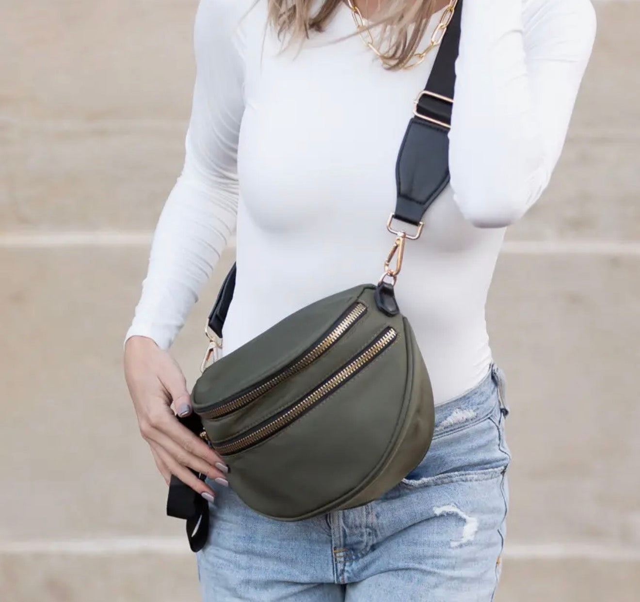 Bum Bum Double Zip Bag