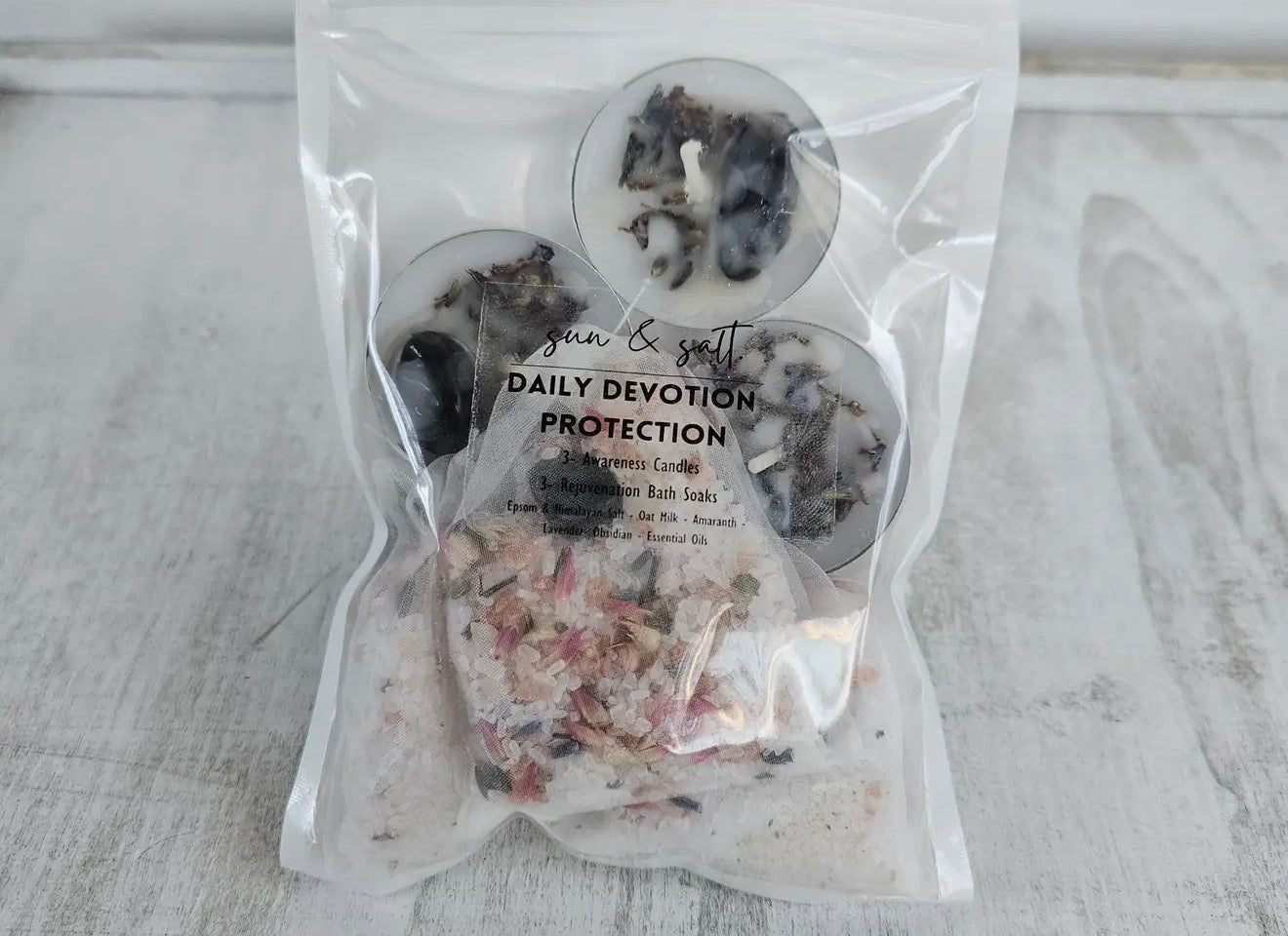 Daily Devotional - Protection - Bath Kit - Bath Soak