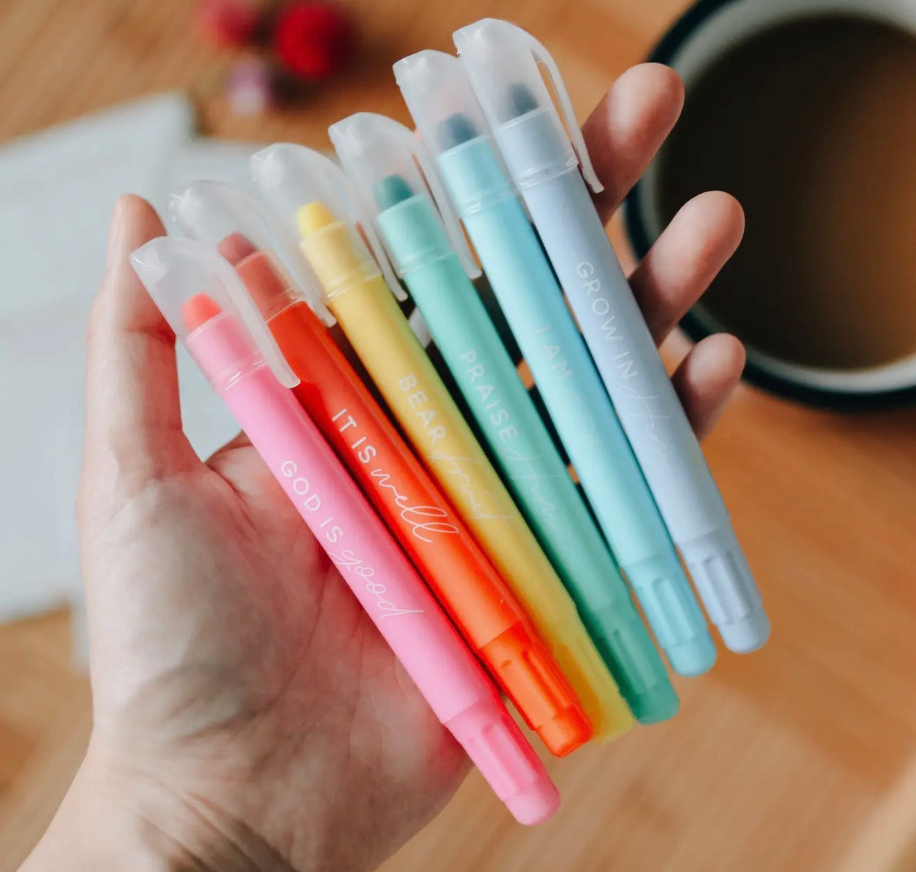 Pastel Bible Highlighter Set