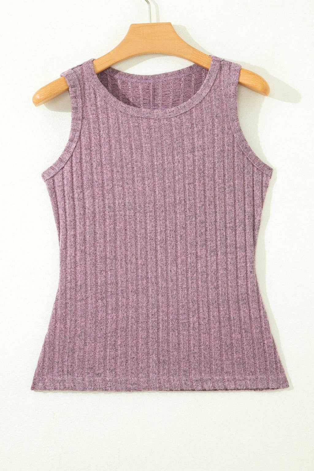 Slim Ribbed Mineral Wash Tank Top