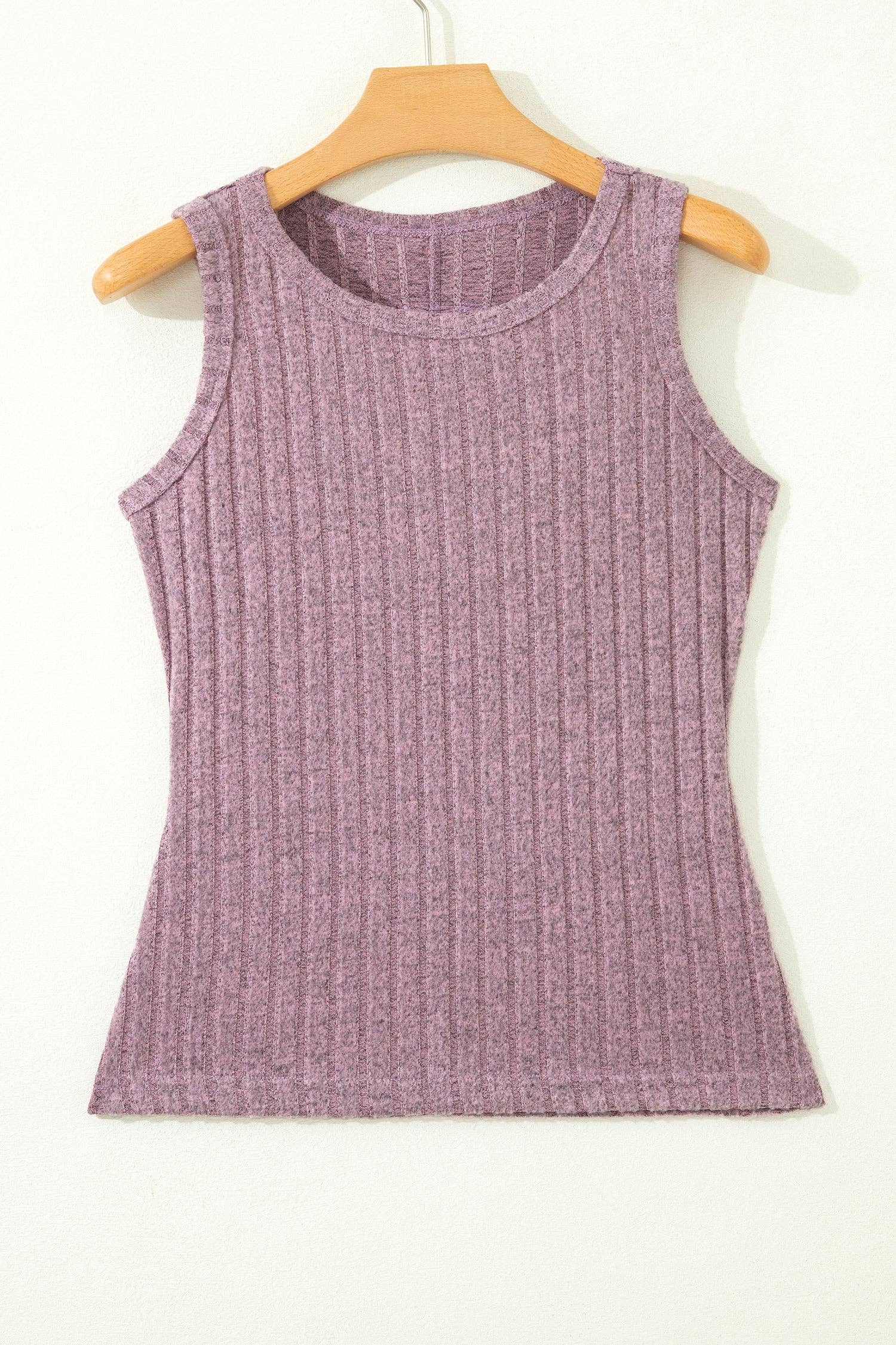 Slim Ribbed Mineral Wash Tank Top